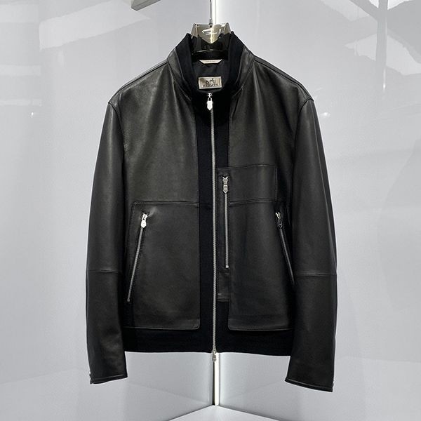 高級ジャケット♪エルメス レザージャケット コピー 数量限定！ ert35032